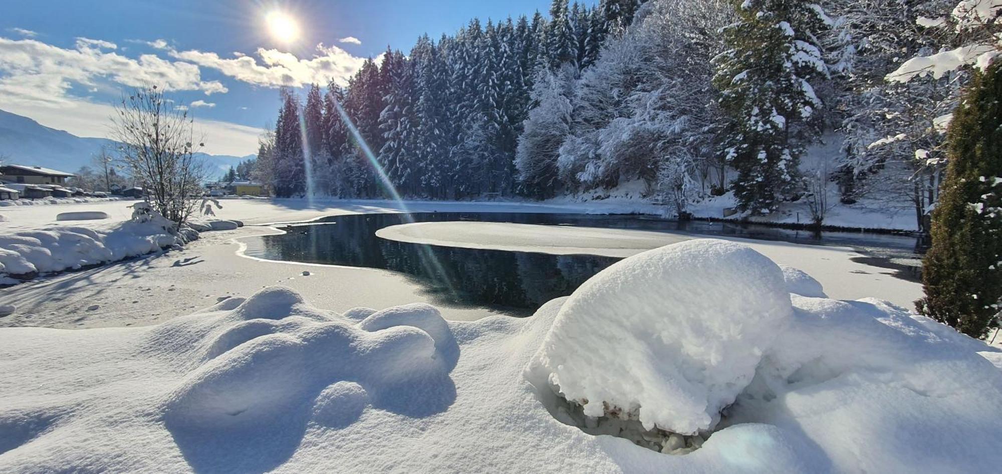 Hotel Bad Neunbrunnen Am Waldsee Maishofen Exteriör bild